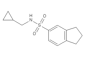 N-(cyclopropylmethyl)indane-5-sulfonamide