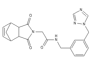 2-(diketoBLAHyl)-N-[3-(1,2,4-triazol-1-ylmethyl)benzyl]acetamide