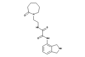 N'-isoindolin-4-yl-N-[2-(2-ketoazepan-1-yl)ethyl]oxamide