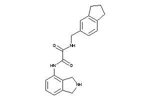 N-(indan-5-ylmethyl)-N'-isoindolin-4-yl-oxamide