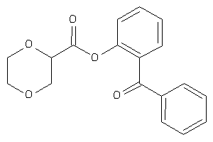 1,4-dioxane-2-carboxylic Acid (2-benzoylphenyl) Ester