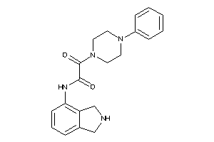 N-isoindolin-4-yl-2-keto-2-(4-phenylpiperazino)acetamide