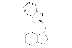 2-(2,3,3a,4,5,6,7,7a-octahydroindol-1-ylmethyl)-1,3-benzothiazole