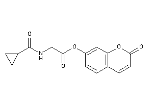 2-(cyclopropanecarbonylamino)acetic Acid (2-ketochromen-7-yl) Ester