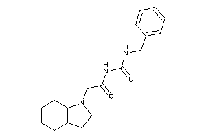 2-(2,3,3a,4,5,6,7,7a-octahydroindol-1-yl)-N-(benzylcarbamoyl)acetamide