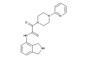 N-isoindolin-4-yl-2-keto-2-[4-(2-pyridyl)piperazino]acetamide