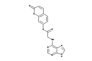 2-(9H-purin-6-ylamino)acetic Acid (2-ketochromen-7-yl) Ester