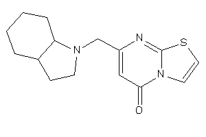 Image of 7-(2,3,3a,4,5,6,7,7a-octahydroindol-1-ylmethyl)thiazolo[3,2-a]pyrimidin-5-one