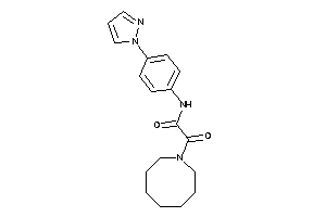 2-(azocan-1-yl)-2-keto-N-(4-pyrazol-1-ylphenyl)acetamide