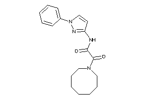 2-(azocan-1-yl)-2-keto-N-(1-phenylpyrazol-3-yl)acetamide