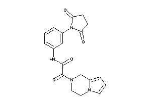 2-(3,4-dihydro-1H-pyrrolo[1,2-a]pyrazin-2-yl)-2-keto-N-(3-succinimidophenyl)acetamide