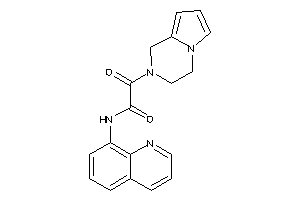 2-(3,4-dihydro-1H-pyrrolo[1,2-a]pyrazin-2-yl)-2-keto-N-(8-quinolyl)acetamide