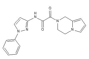 2-(3,4-dihydro-1H-pyrrolo[1,2-a]pyrazin-2-yl)-2-keto-N-(1-phenylpyrazol-3-yl)acetamide