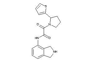 N-isoindolin-4-yl-2-keto-2-[2-(2-thienyl)pyrrolidino]acetamide