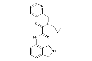 N'-cyclopropyl-N-isoindolin-4-yl-N'-(2-pyridylmethyl)oxamide