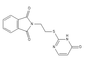 2-[2-[(6-keto-1H-pyrimidin-2-yl)thio]ethyl]isoindoline-1,3-quinone