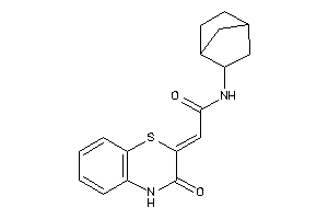 2-(3-keto-4H-1,4-benzothiazin-2-ylidene)-N-(2-norbornyl)acetamide