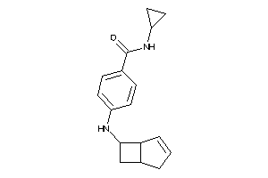 4-(6-bicyclo[3.2.0]hept-3-enylamino)-N-cyclopropyl-benzamide