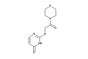 2-[(2-keto-2-morpholino-ethyl)thio]-1H-pyrimidin-6-one