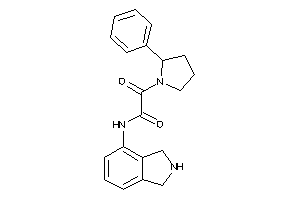 N-isoindolin-4-yl-2-keto-2-(2-phenylpyrrolidino)acetamide