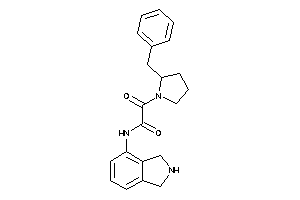 2-(2-benzylpyrrolidino)-N-isoindolin-4-yl-2-keto-acetamide