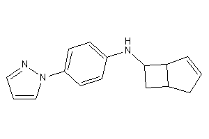 7-bicyclo[3.2.0]hept-2-enyl-(4-pyrazol-1-ylphenyl)amine