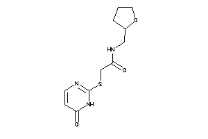 2-[(6-keto-1H-pyrimidin-2-yl)thio]-N-(tetrahydrofurfuryl)acetamide