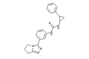 1-[3-(6,7-dihydro-5H-pyrrolo[2,1-c][1,2,4]triazol-3-yl)phenyl]-3-(2-phenylcyclopropyl)urea