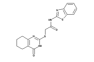 Image of N-(1,3-benzothiazol-2-yl)-2-[(4-keto-5,6,7,8-tetrahydro-3H-quinazolin-2-yl)thio]acetamide