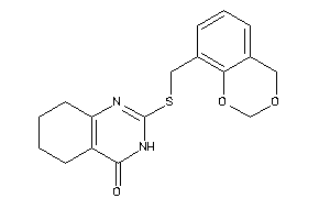 2-(4H-1,3-benzodioxin-8-ylmethylthio)-5,6,7,8-tetrahydro-3H-quinazolin-4-one