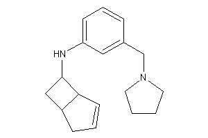 Image of 6-bicyclo[3.2.0]hept-3-enyl-[3-(pyrrolidinomethyl)phenyl]amine