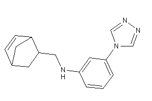 5-bicyclo[2.2.1]hept-2-enylmethyl-[3-(1,2,4-triazol-4-yl)phenyl]amine