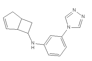 Image of 7-bicyclo[3.2.0]hept-2-enyl-[3-(1,2,4-triazol-4-yl)phenyl]amine