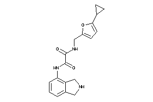 N-[(5-cyclopropyl-2-furyl)methyl]-N'-isoindolin-4-yl-oxamide