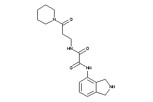 N'-isoindolin-4-yl-N-(3-keto-3-piperidino-propyl)oxamide