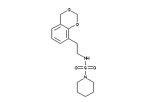 N-[2-(4H-1,3-benzodioxin-8-yl)ethyl]piperidine-1-sulfonamide