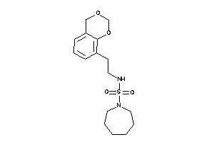 N-[2-(4H-1,3-benzodioxin-8-yl)ethyl]azepane-1-sulfonamide