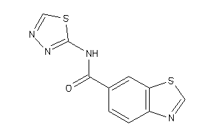 N-(1,3,4-thiadiazol-2-yl)-1,3-benzothiazole-6-carboxamide