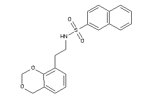 N-[2-(4H-1,3-benzodioxin-8-yl)ethyl]naphthalene-2-sulfonamide