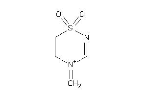 4-methylene-5,6-dihydro-1,2,4-thiadiazin-4-ium 1,1-dioxide