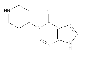 5-(4-piperidyl)-1H-pyrazolo[3,4-d]pyrimidin-4-one