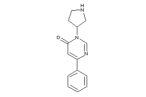 6-phenyl-3-pyrrolidin-3-yl-pyrimidin-4-one