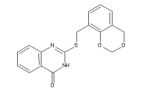 2-(4H-1,3-benzodioxin-8-ylmethylthio)-3H-quinazolin-4-one