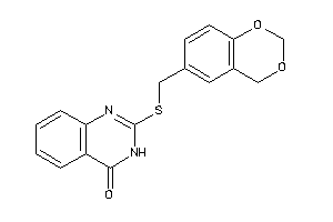 2-(4H-1,3-benzodioxin-6-ylmethylthio)-3H-quinazolin-4-one