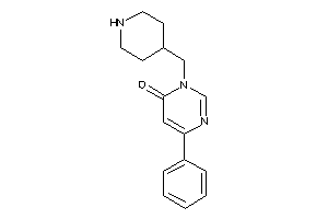 6-phenyl-3-(4-piperidylmethyl)pyrimidin-4-one