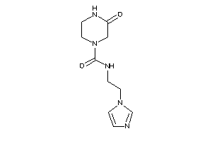 N-(2-imidazol-1-ylethyl)-3-keto-piperazine-1-carboxamide