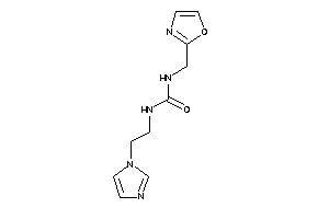 1-(2-imidazol-1-ylethyl)-3-(oxazol-2-ylmethyl)urea