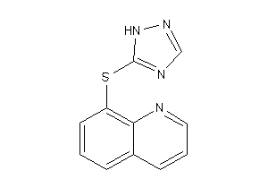 8-(1H-1,2,4-triazol-5-ylthio)quinoline