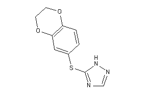 5-(2,3-dihydro-1,4-benzodioxin-7-ylthio)-1H-1,2,4-triazole