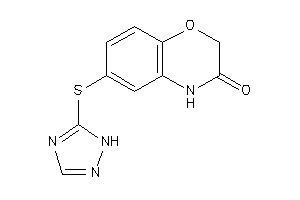 6-(1H-1,2,4-triazol-5-ylthio)-4H-1,4-benzoxazin-3-one